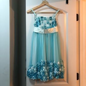 Girls Flowy Formal Dress